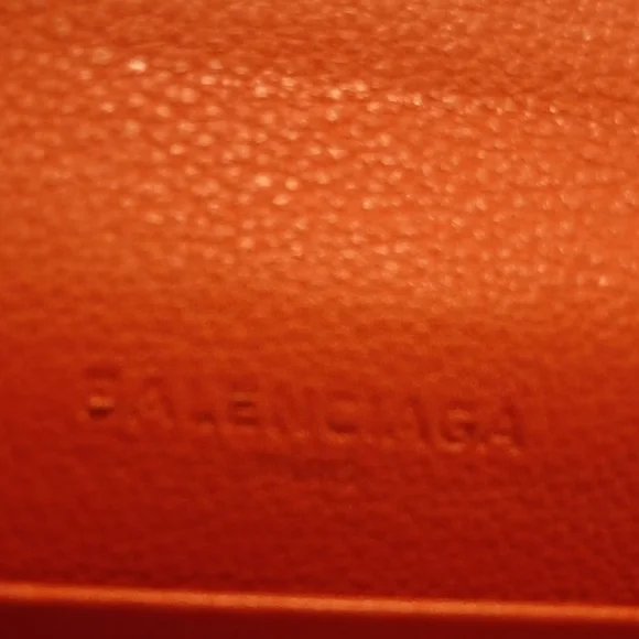Balenciaga Calfskin Leather Burnt Orange Wallet Full Inclusion (EUC) - Picture 5 of 16